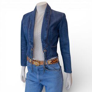 Vintage 1990s Fancy Ass Western Denim Jacket